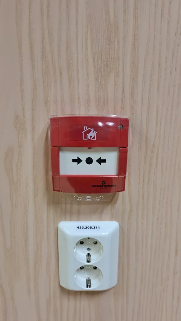 Déclencheur manuel d’alarme incendie